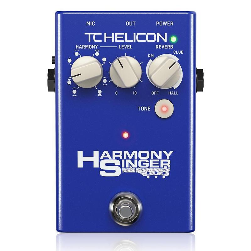 TC HELICON / HARMONY SINGER アダプター付き中古値下げ Pedal Processador Voz TC Helicon Harmony Singer 2 - Pedal de